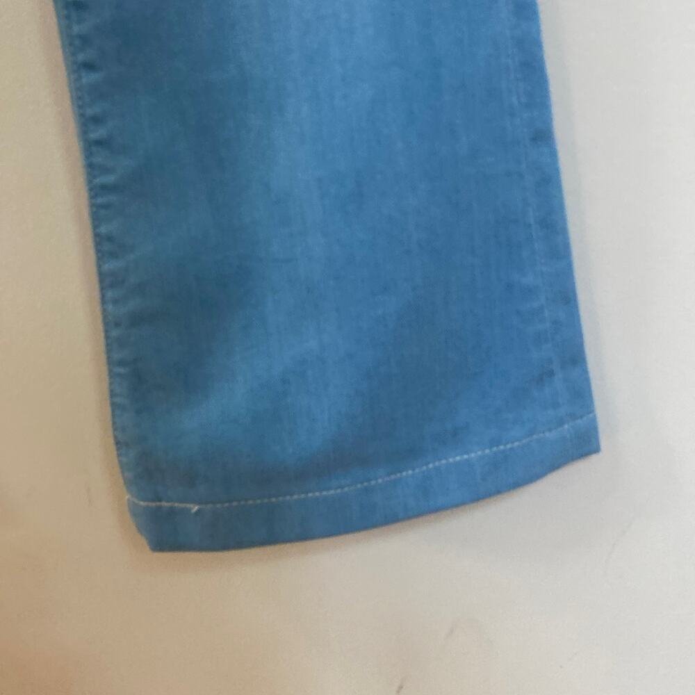 7 For All Mankind Charlize Flare Leg Light Wash Jeans Size 27 Boho Festival - Picture 3 of 7